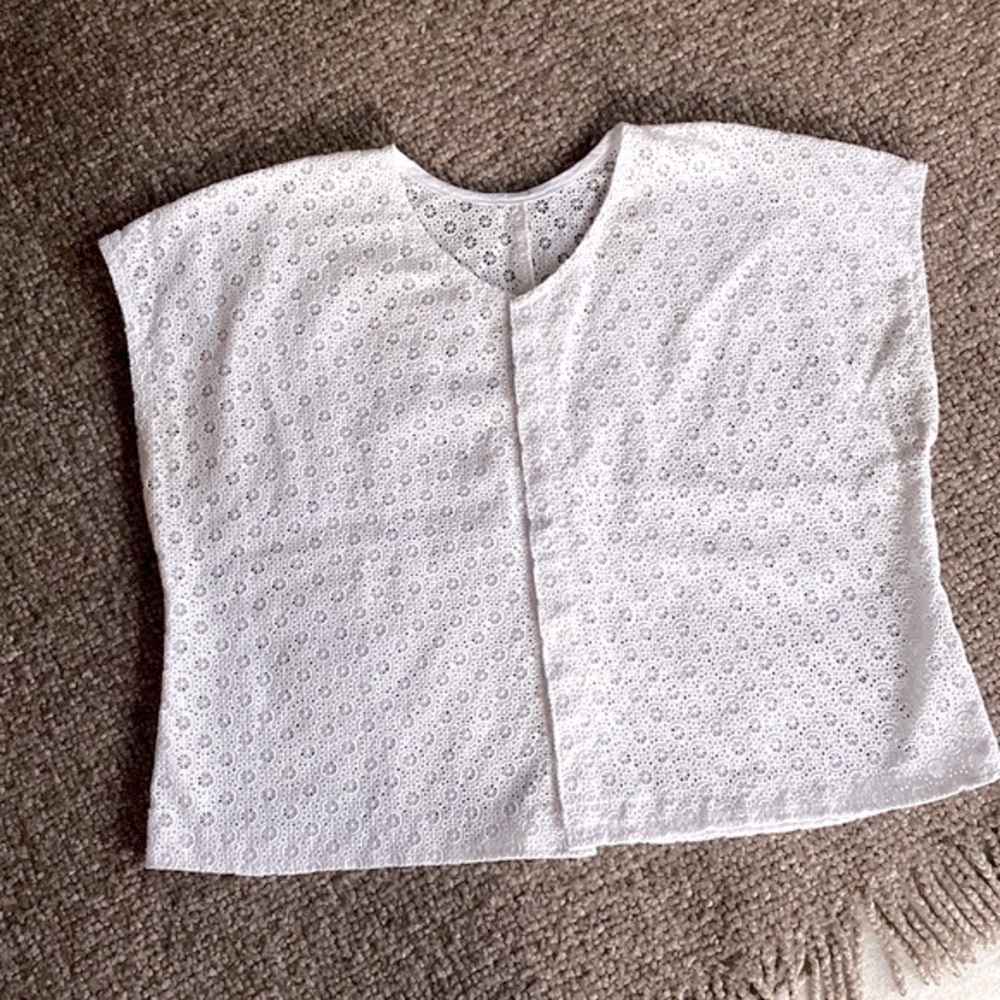 Handmade Cotton Eyelet Top